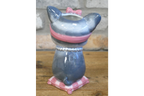Cute French Bulldog Ceramic Vase Artificial Flower Pot Frenchie Gift