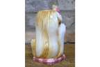 Cute Shih Tzu Ceramic Vase Artificial Flower Pot Maltese Dog Planter