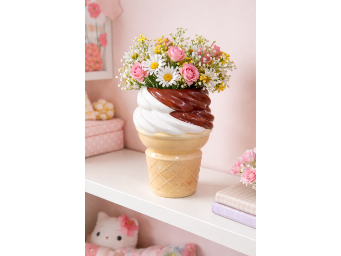 Ice Cream Vase