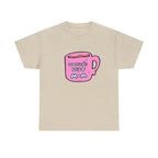 World's Best Mom Printed T-Shirt 100% Cotton Novelty Mum Mom Tee Birthday Mother's Day Gift Sand