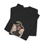 Spells & Curses Witch Printed T-Shirt 100% Cotton Novelty Scary Halloween Tee