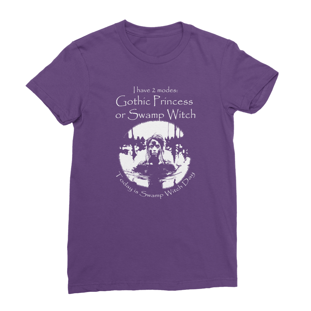 Swamp Witch Classic T Shirt Purple Female
