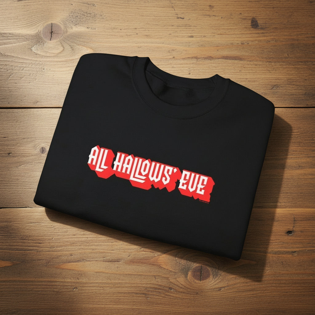 All Hallows' Eve Halloween Sweatshirt Black