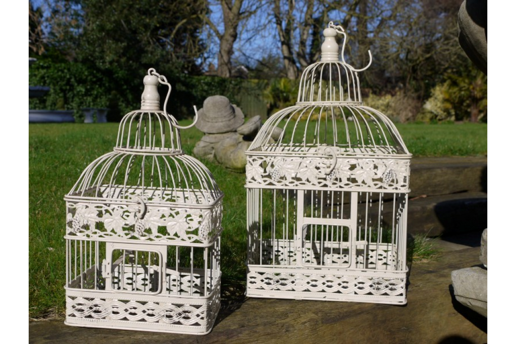 Set of 2 Bird Cages