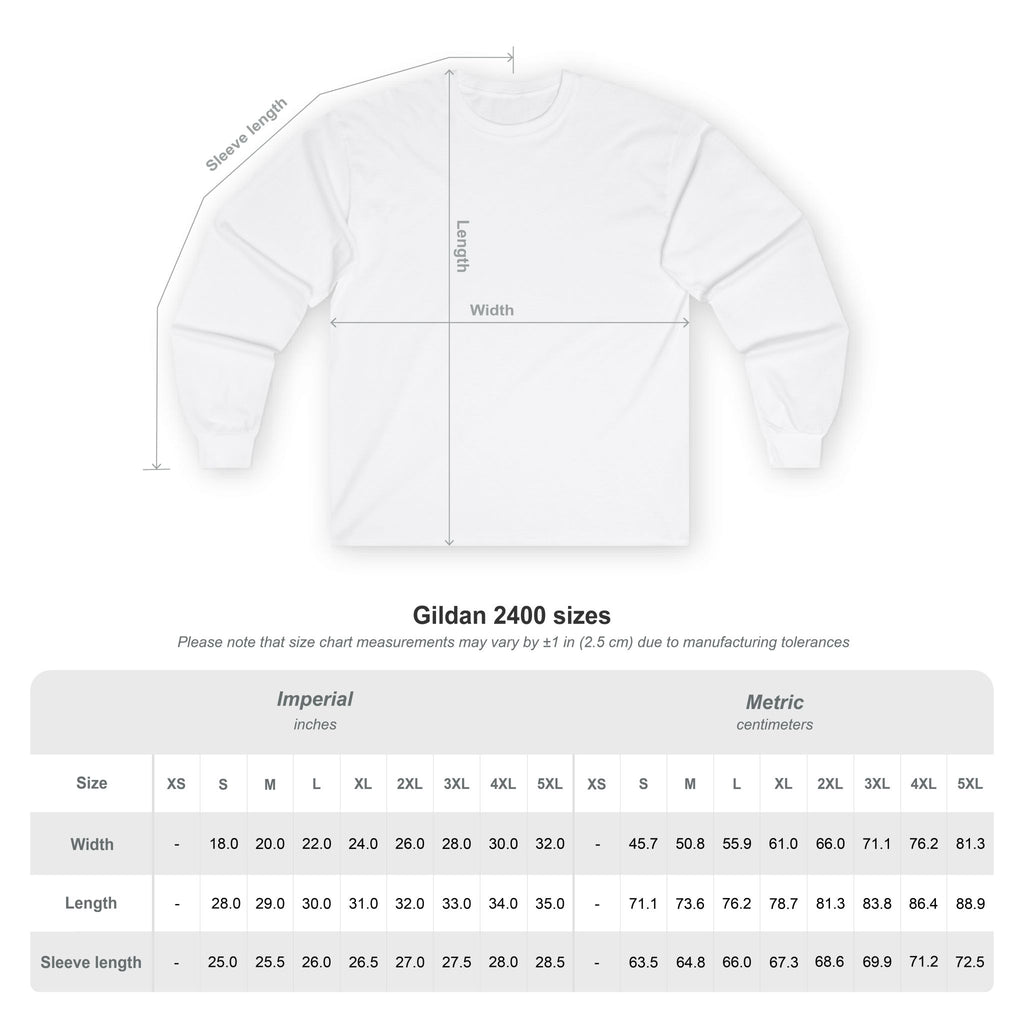 For Ever & Ever Broken Heart Long Sleeve Tee 100% Cotton Retro Heart T-Shirt Emo Goth Alternative Gift