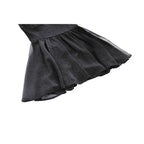 Dark in Love Greta Dark Mystique Gothic Lace-Up Mesh Dress