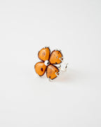 Statement Flower Adjustable Ring