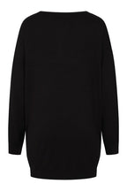 Gothic Jumper Dress Black Oversized Knit Banned Apparel
