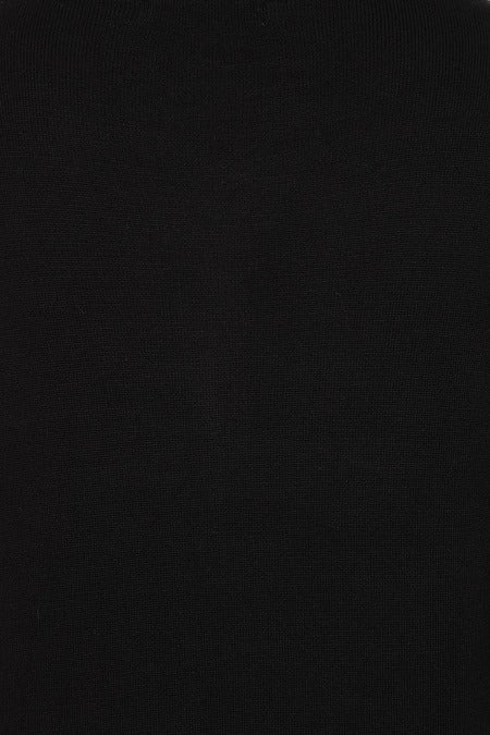 Gothic Jumper Dress Black Oversized Knit Banned Apparel