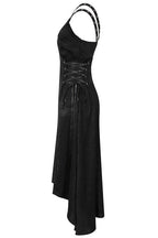 Gothic High Low Dress Black Asymmetric Banned Apparel