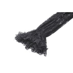 Dark in Love Cosette Elegant Gothic Off-Shoulder Ruffle Maxi Dress