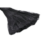 Dark in Love Zuri Gothic Romantic Lace Patchwork Bell-Sleeve Layered Cuff Top
