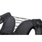 Dark in Love Millicent Black Tulle Feather Fantasy dress