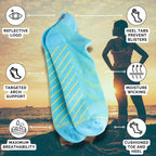 Blue Performance Trainer Socks