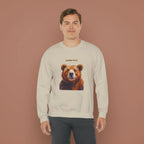 Daddy Bear Crewneck Sweatshirt Sand