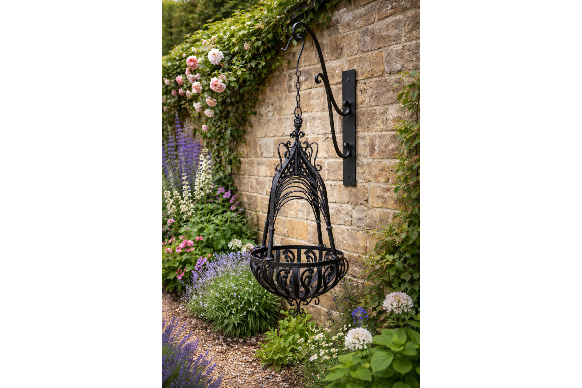 Small Hanging Basket  (Black)