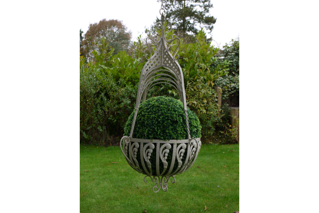 Large Hanging Basket (Cream)