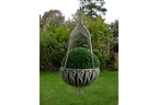 Large Hanging Basket (Cream)