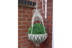 Large Hanging Basket (Cream)