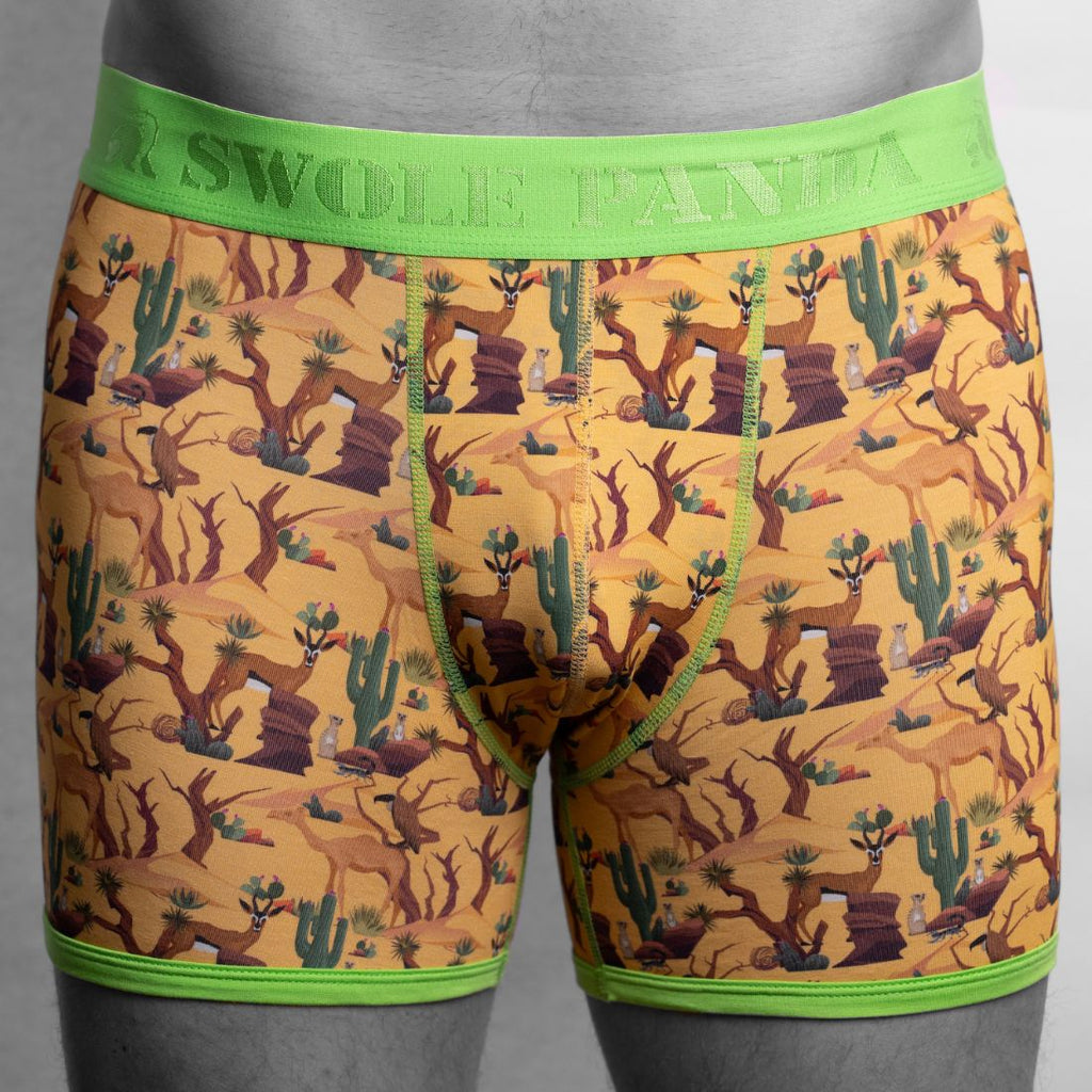 Bamboo Boxers 2 Pack - Marine & Savannah