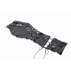 Dark in Lia Punk Love Patent Leather Waist Corset with Metal Accents
