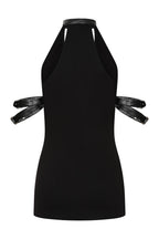 Necessary Evil Aphrodite Plunge Cowl Neck Top