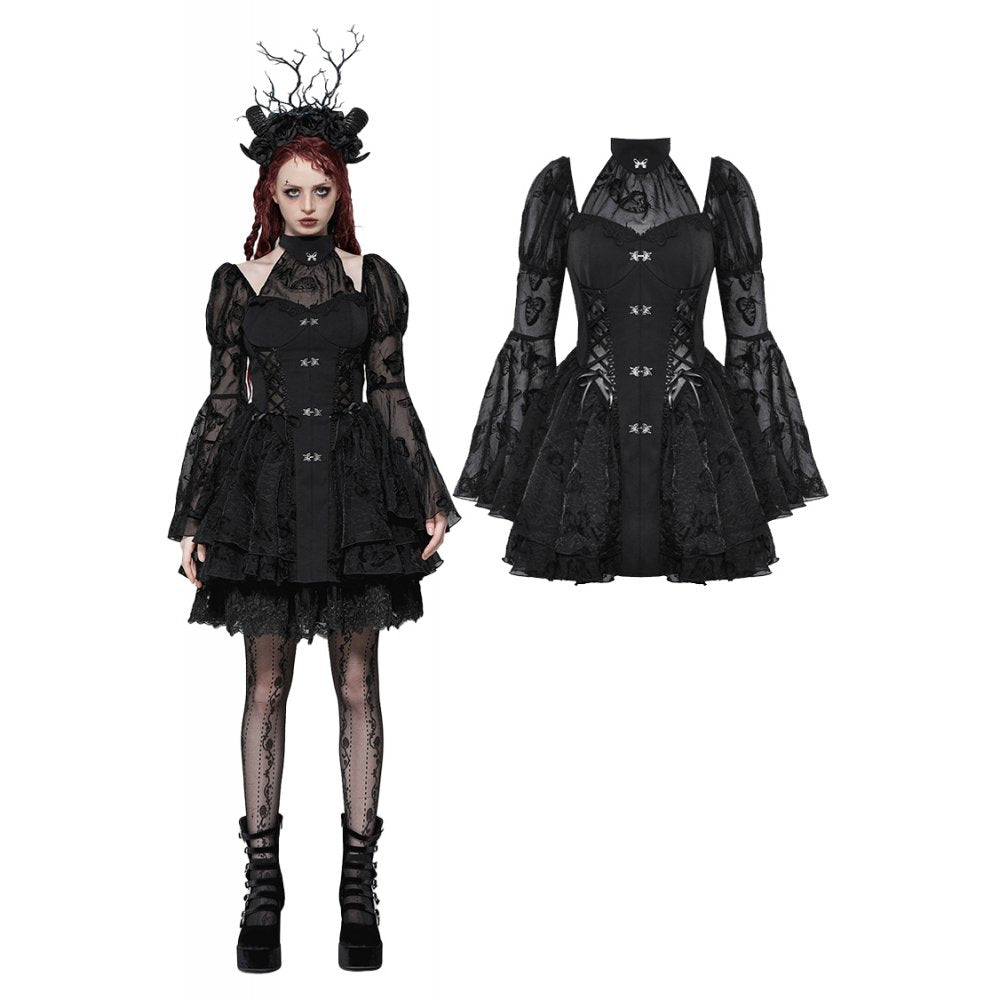 Dark in Love Blanche Butterfly big sleeves Dress