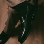 Jet Black Bamboo Socks