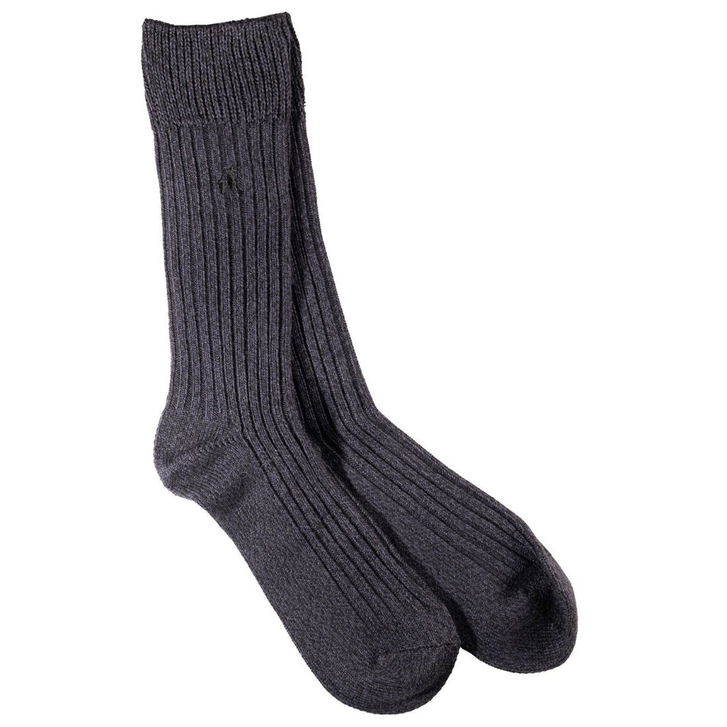 Navy Bamboo Boot Socks UK 12-15 (US 13-15.5 EU 47-50)