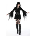 Dark in Love Elvira Faux Leather Layered Goth Waist Belt