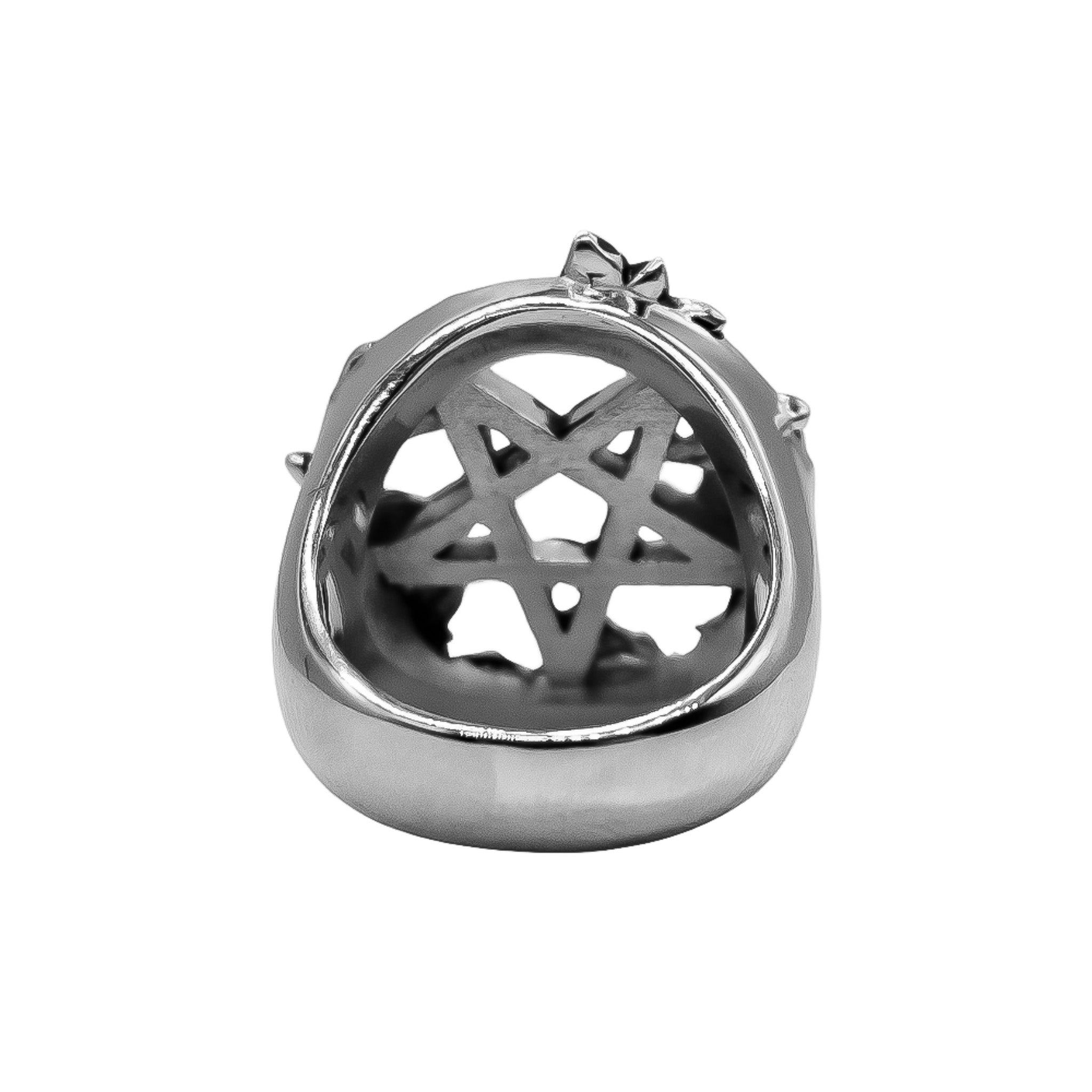 Green Witch Pentacle Ring