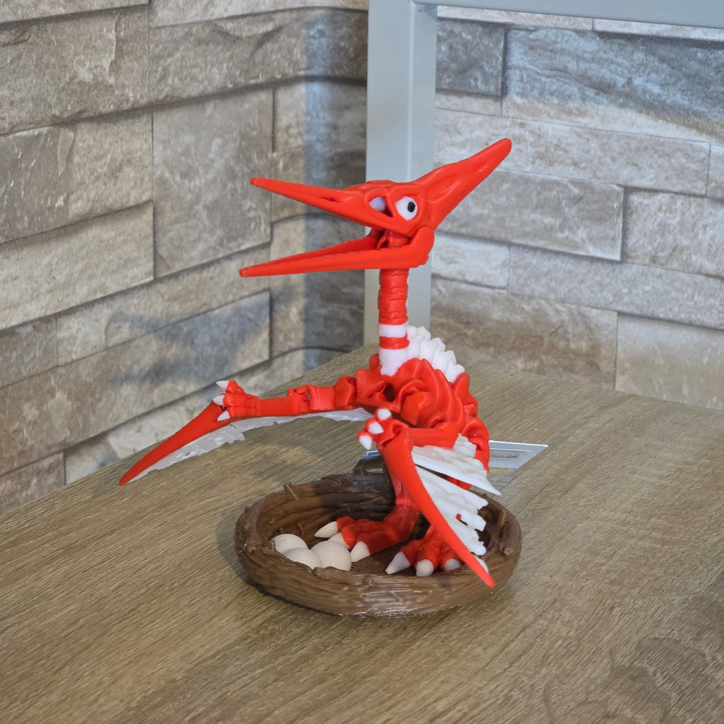 Skeleton Pteranodon - Articulated Fidget Figure