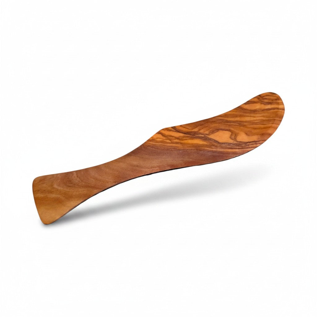 Handcrafted Olive Wood Butter Spreader & Knife