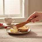 Handcrafted Olive Wood Butter Spreader & Knife