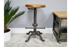 Stool With Wooden Top