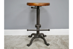 Stool With Wooden Top