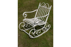 Antique Cream Rocking Chair