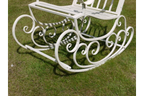 Antique Cream Rocking Chair