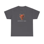 Memento Mori Devil Printed T-Shirt 100% Cotton Halloween Scary Satan Tee Gift Charcoal
