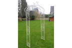 Antique Cream Garden Arch