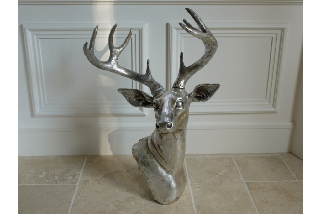 Silver Deer Head