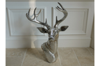 Silver Deer Head