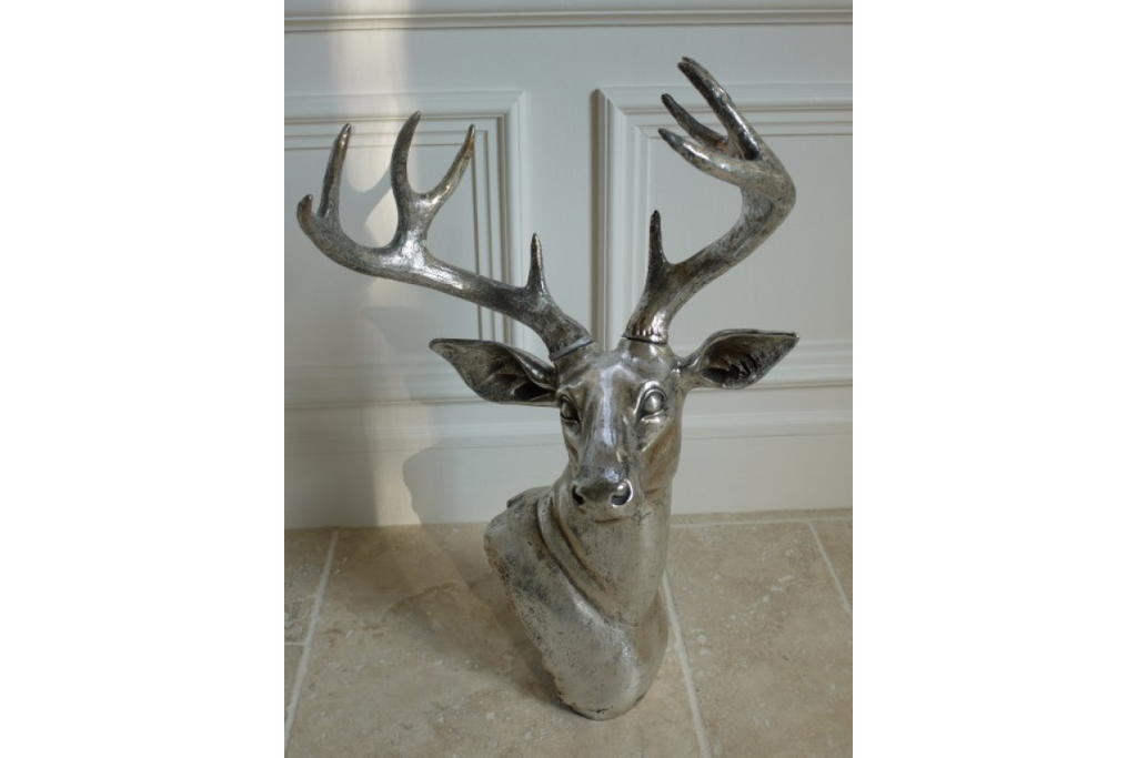 Silver Deer Head