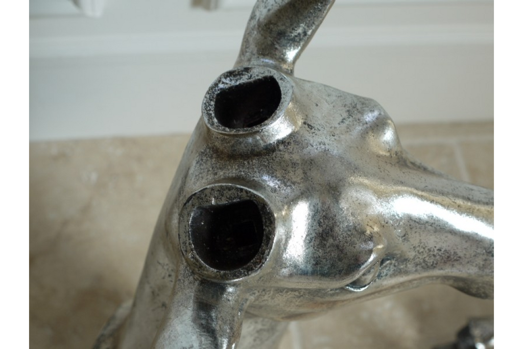 Silver Deer Head