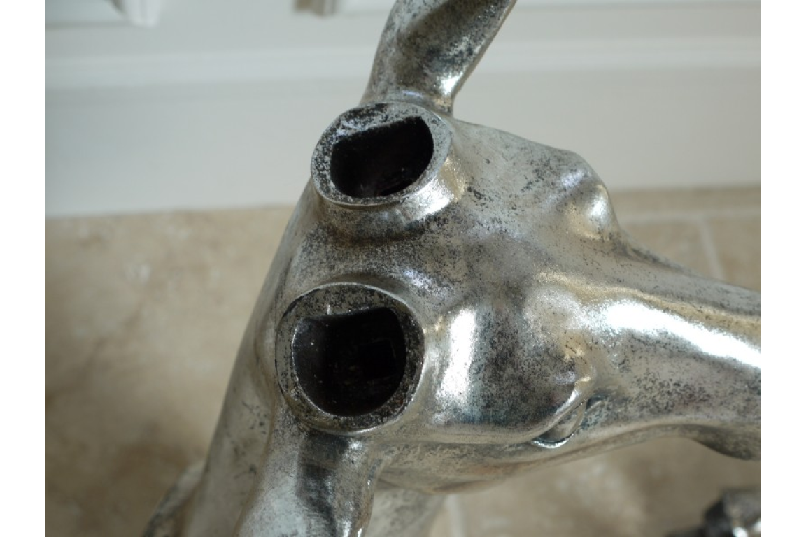 Silver Deer Head