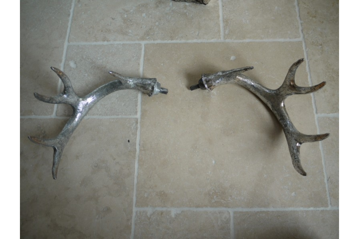 Silver Deer Head