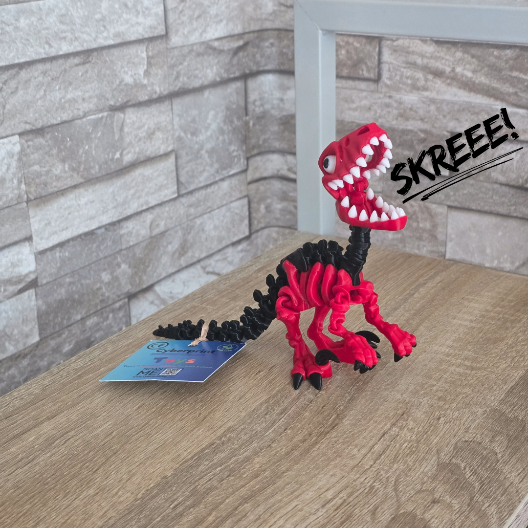 Raptor Dinosaur - Flexbile Figure Toy