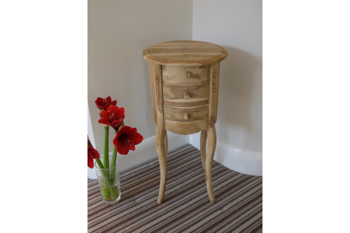 Bedside (Round/Unfinished)