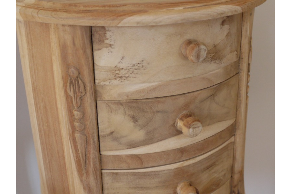 Bedside (Round/Unfinished)