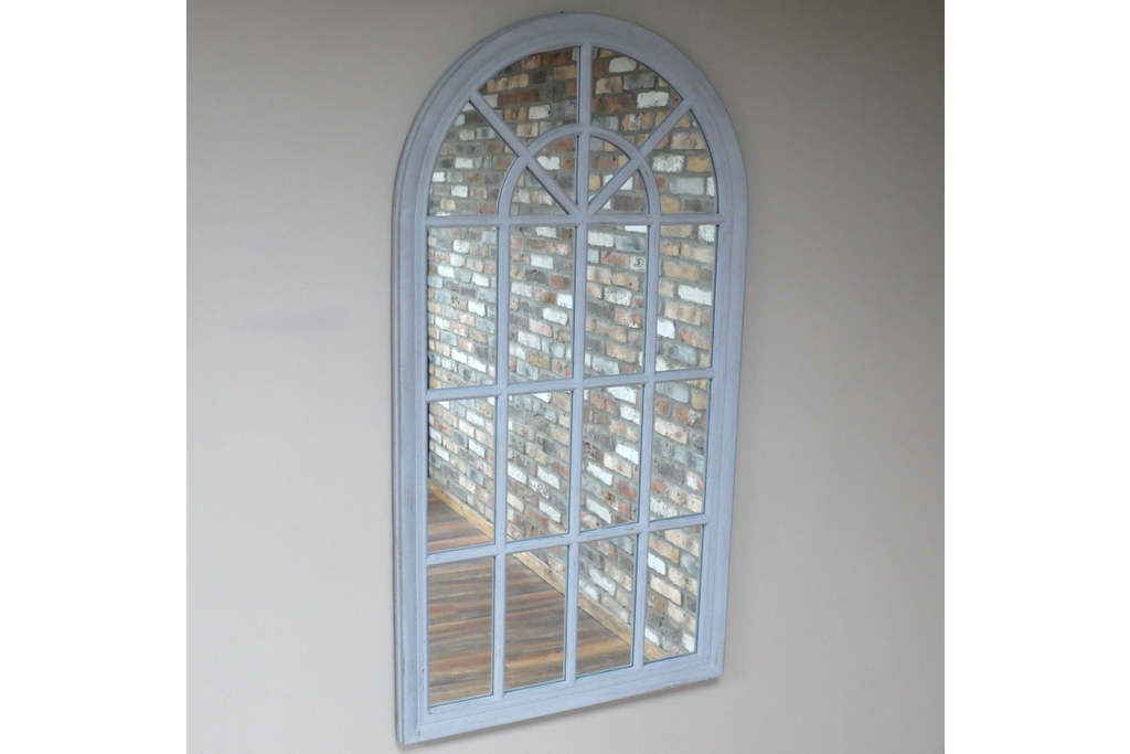 Grey Arch Mirror